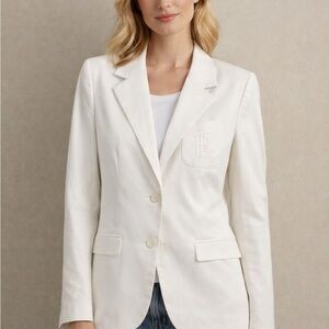 Ralph Lauren White Blazer